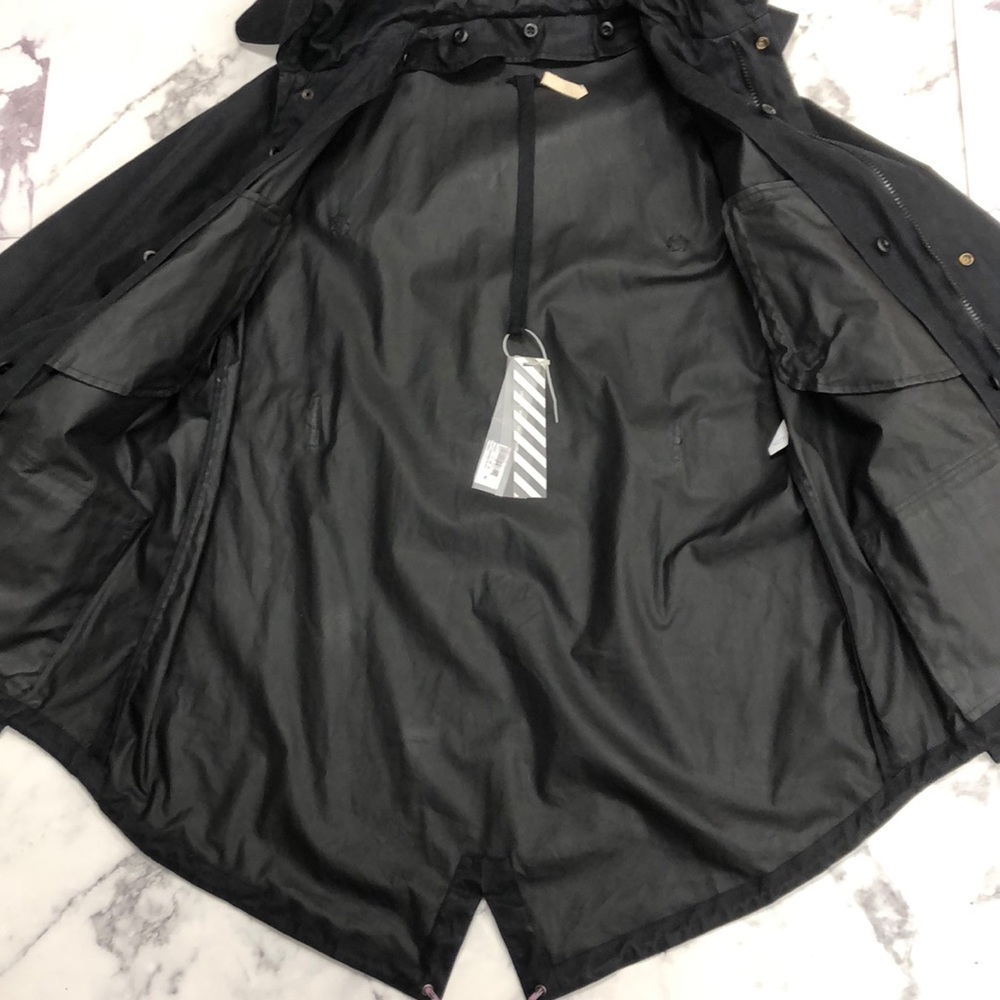 ⭐️ SOLD ⭐️ NWT Authentic Off-White Parka Jacket - Picture 5 of 8